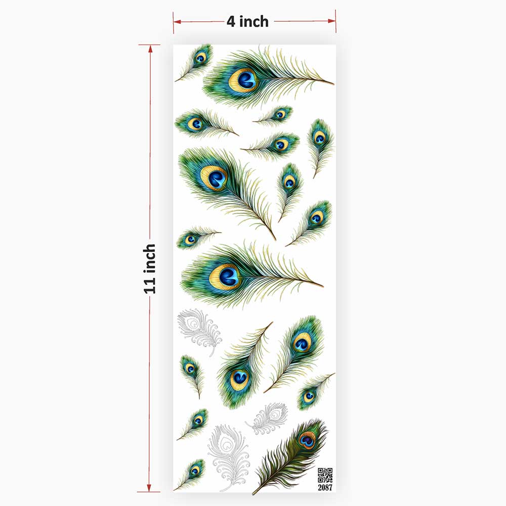 Feather UV DTF Sticker for Resin art
