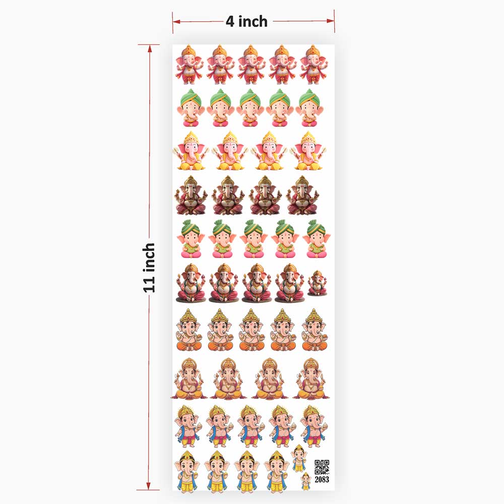 Ganesha UV DTF Sticker for Resin art