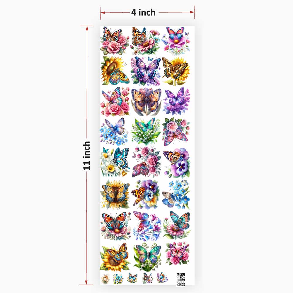 Butterfly UV DTF Sticker for Resin art