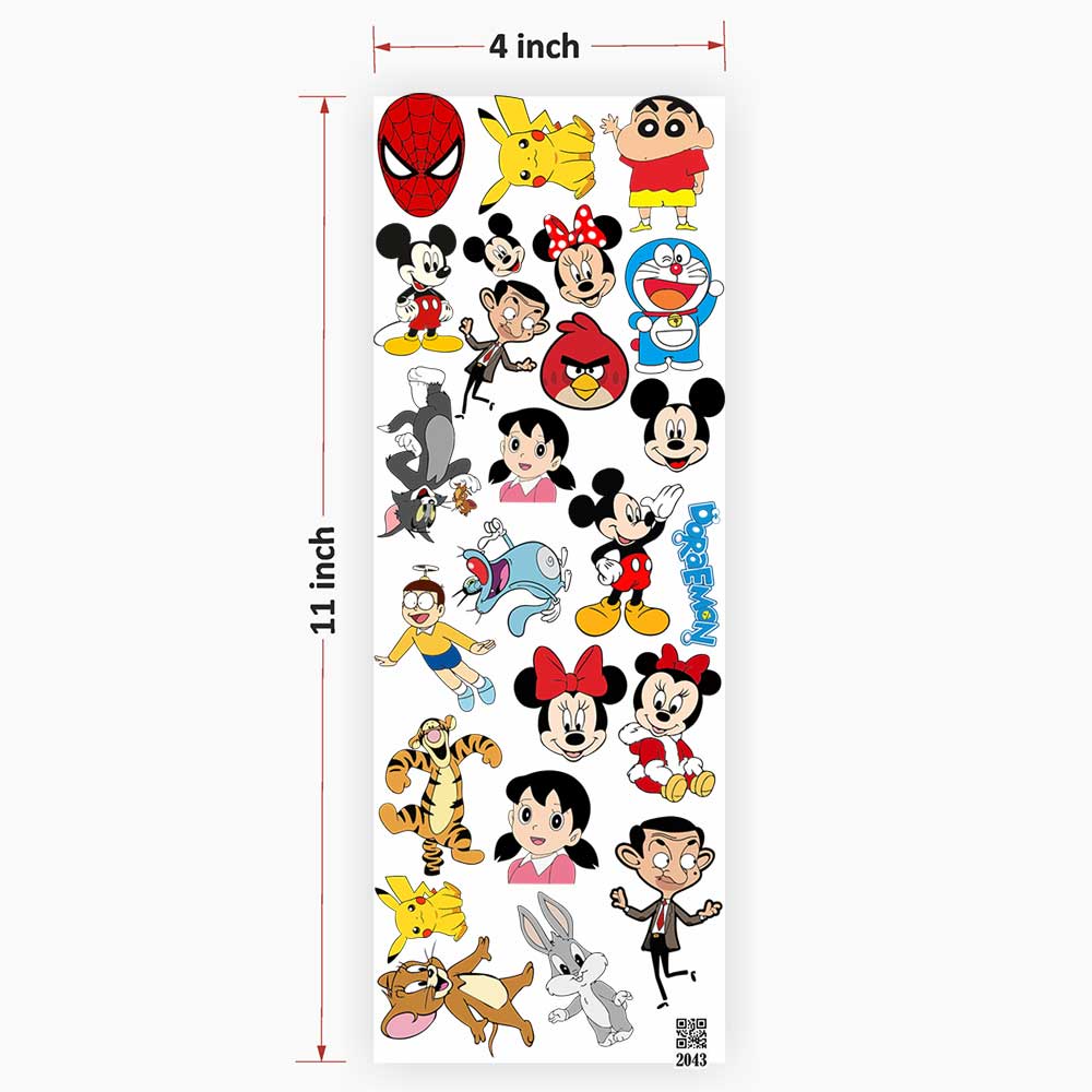 Cartoons Mix UV DTF Sticker for Resin art