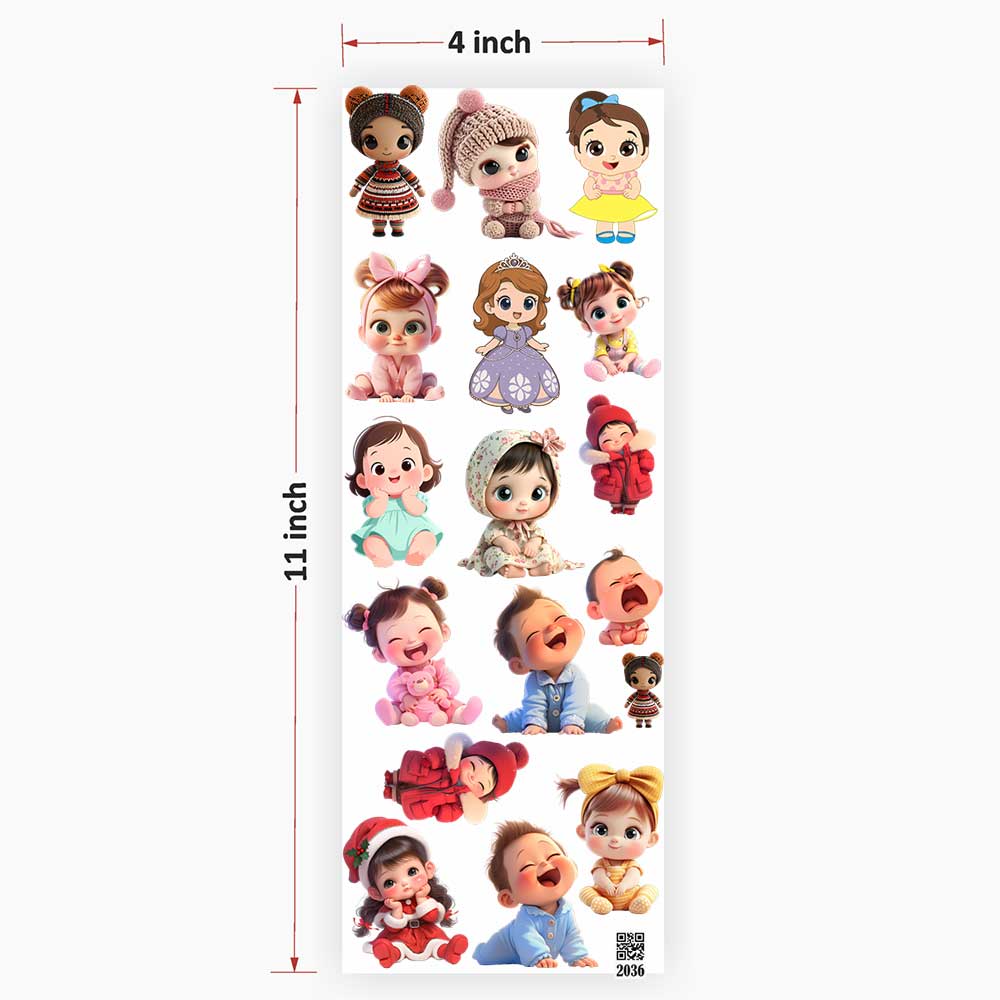 Childrens UV DTF Sticker for Resin art