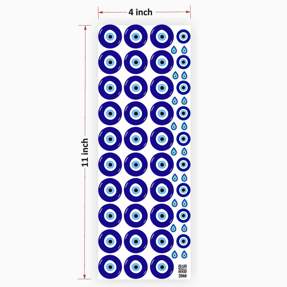 Evil Eyes UV DTF Sticker for Resin art