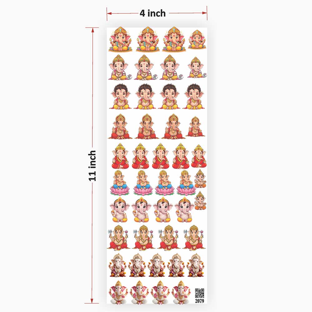 Ganesha UV DTF Sticker for Resin art