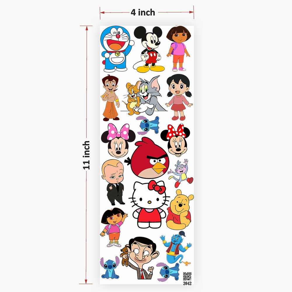 Cartoons Mix UV DTF Sticker for Resin art