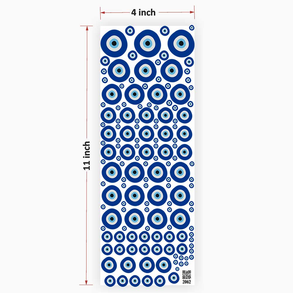 Evil Eyes UV DTF Sticker for Resin art