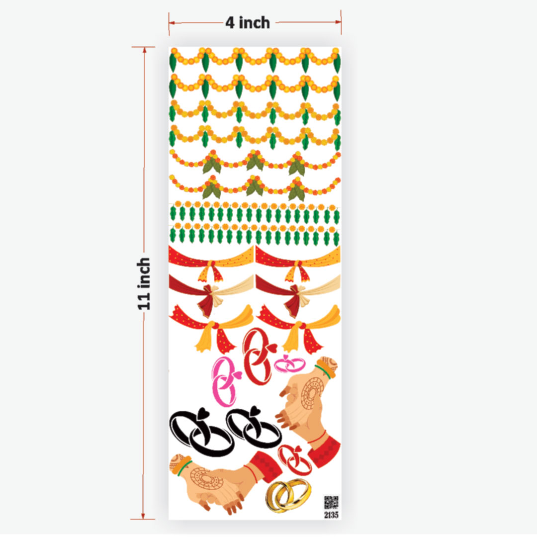 marriage Vector UVDTF Sticker for Resin art