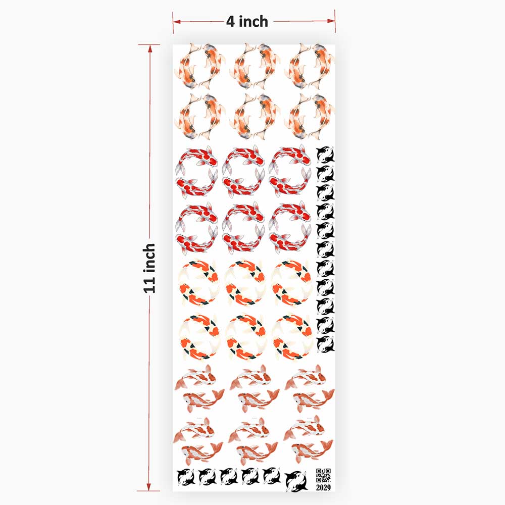 Sea Animals UV DTF Sticker for Resin art