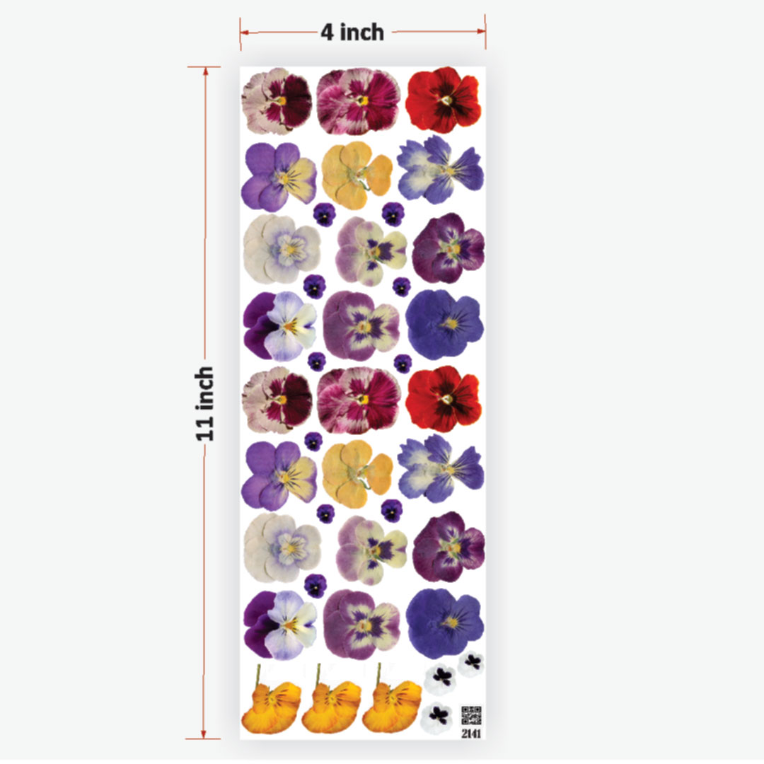 Flowers UVDTF Sticker for Resin art
