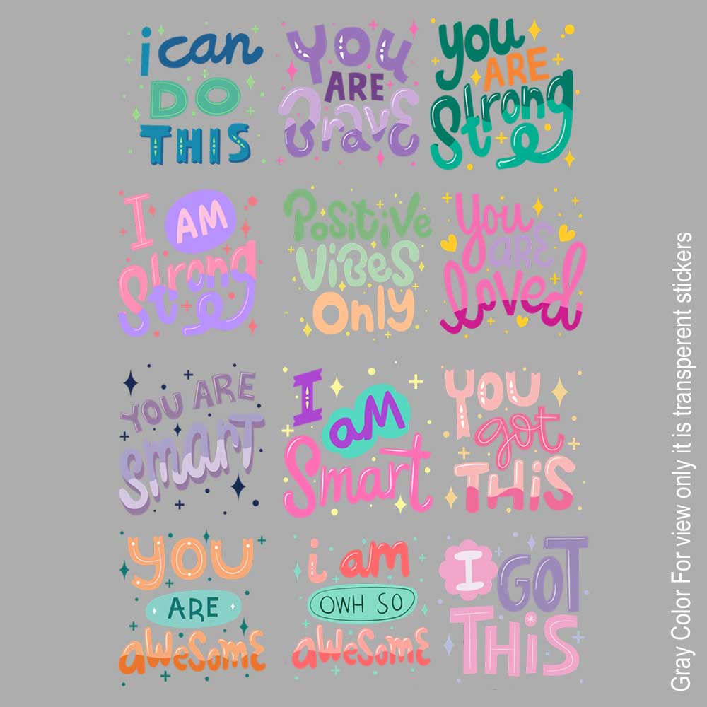 Good Quote UVDTF Sticker A6 for Resin art