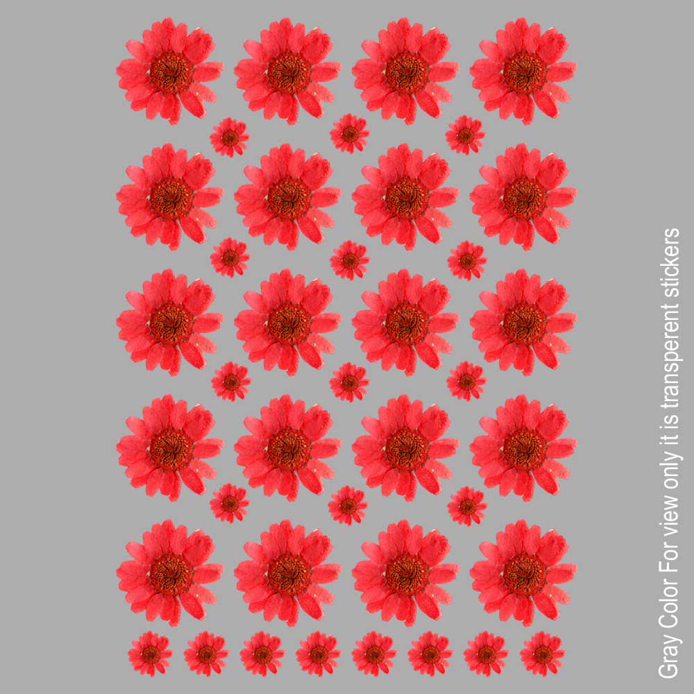 Res Daisy Flower UVDTF Sticker A6 for Resin art