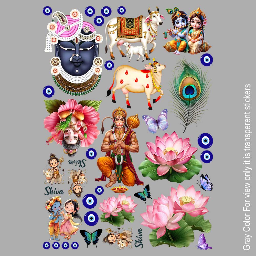 Mix God UVDTF Sticker A6 for Resin art