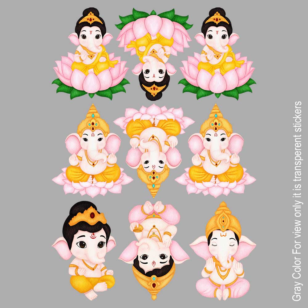 Ganesha UVDTF Sticker A6 for Resin art