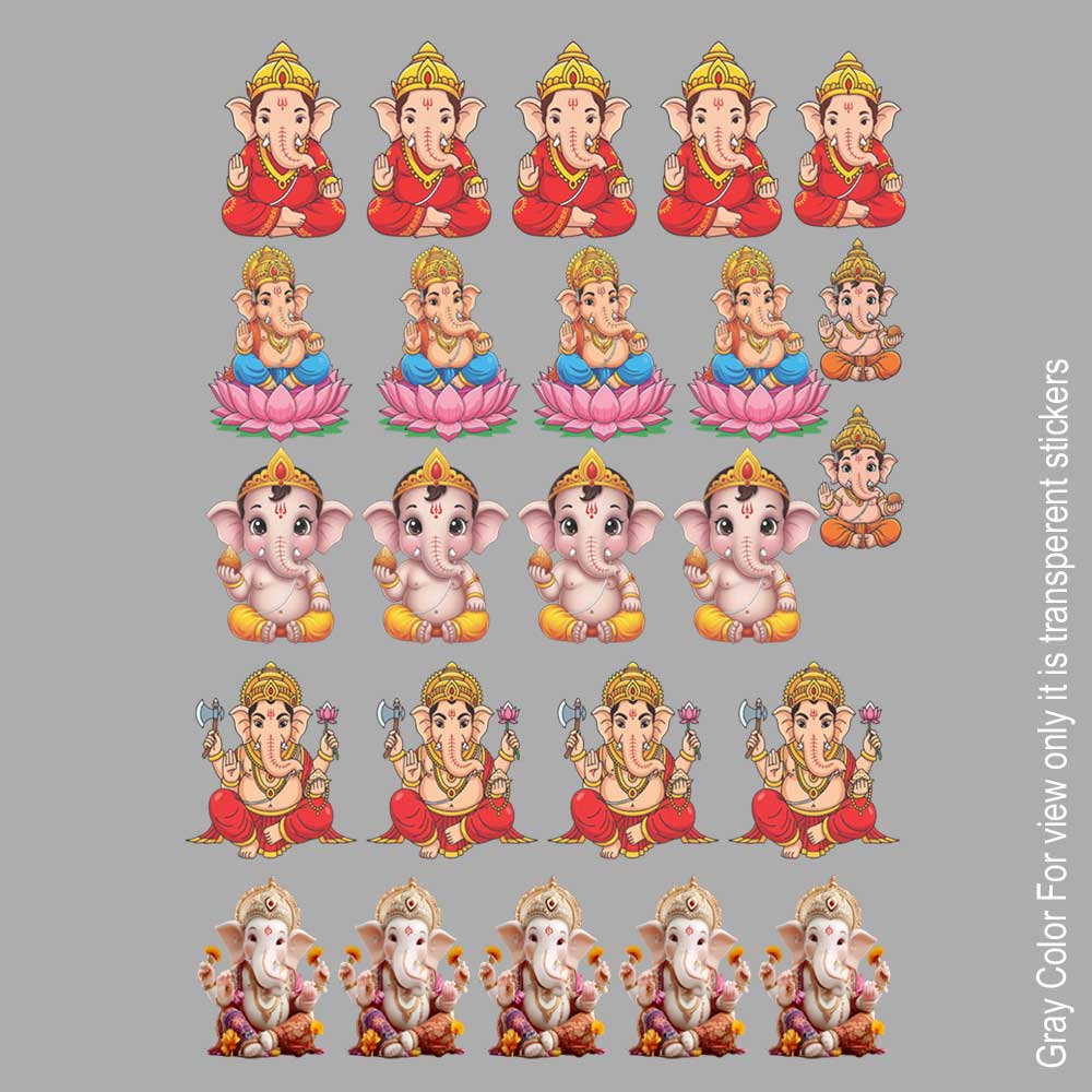 Ganesha UVDTF Sticker A6 for Resin art