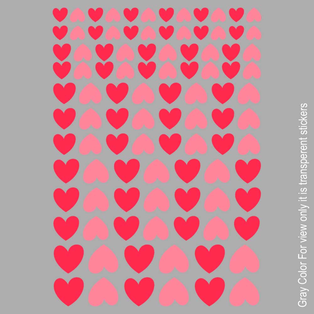 Heart UVDTF Sticker A6 for Resin art