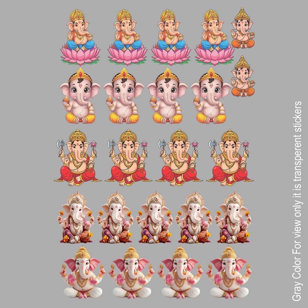 Ganesha UVDTF Sticker A6 for Resin art