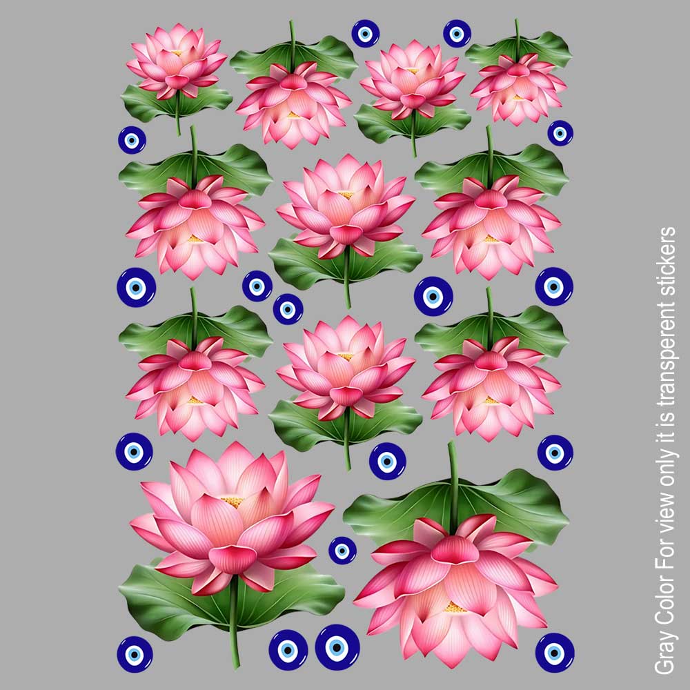 Lotus UVDTF Sticker A6 for Resin art