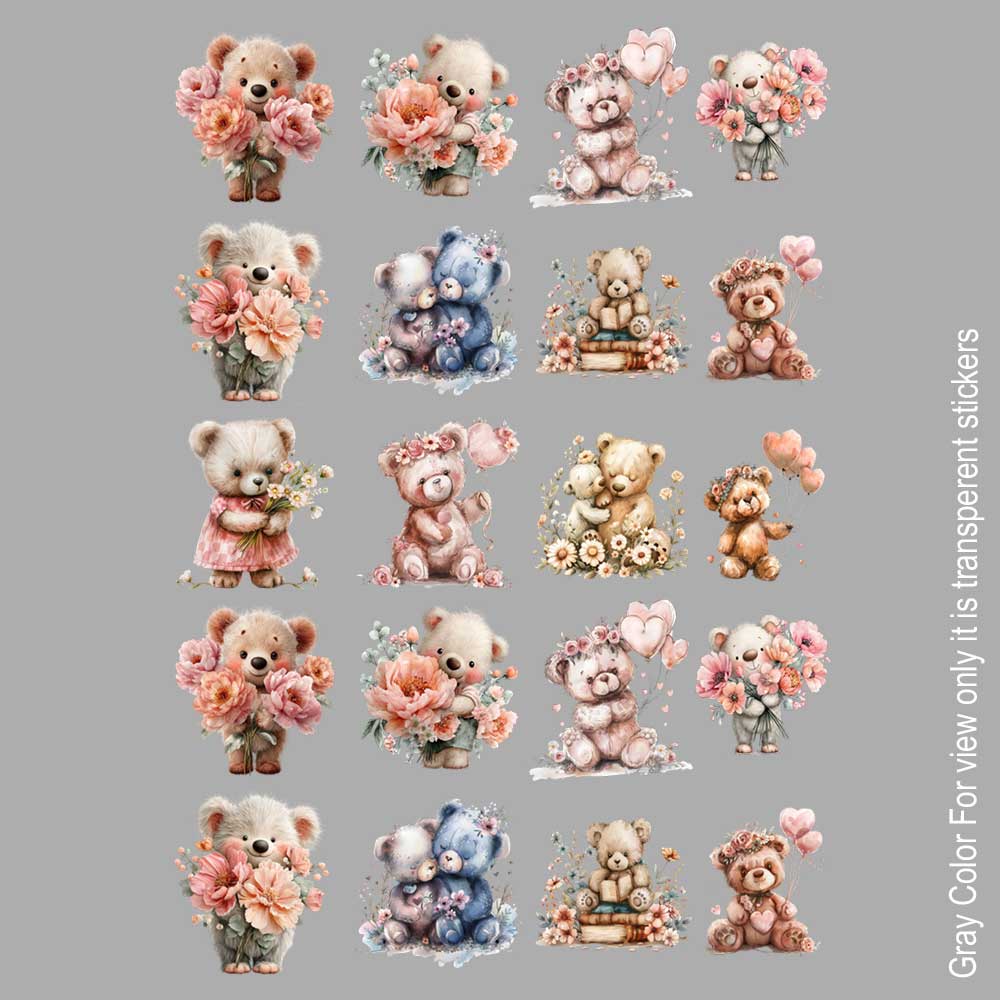 Taddy Mix UVDTF Sticker A6 for Resin art