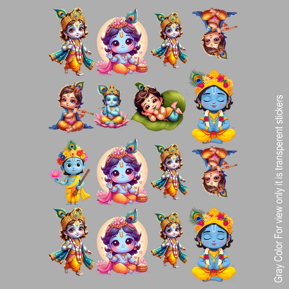 Krishna UVDTF Sticker A6 for Resin art