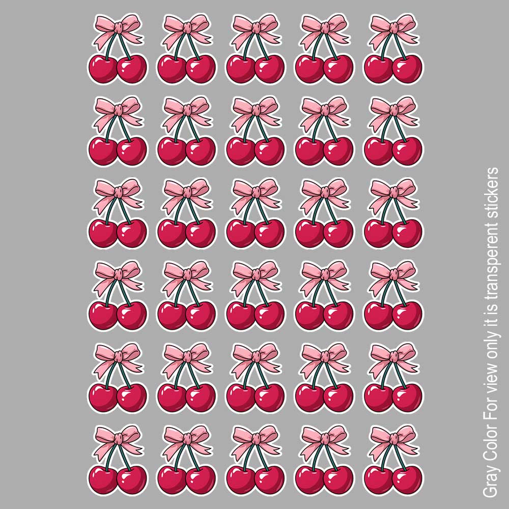 Cherries UVDTF Sticker A6 for Resin art