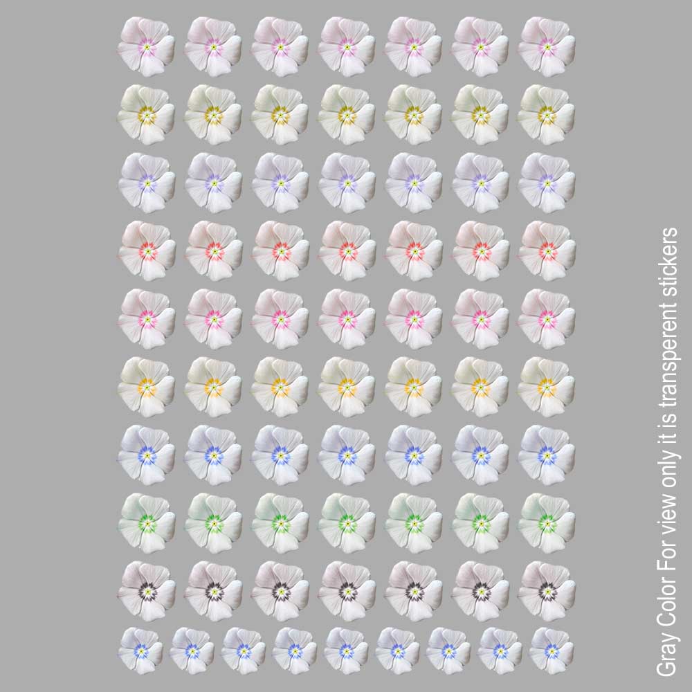 Mix Flower UVDTF Sticker A6 for Resin art