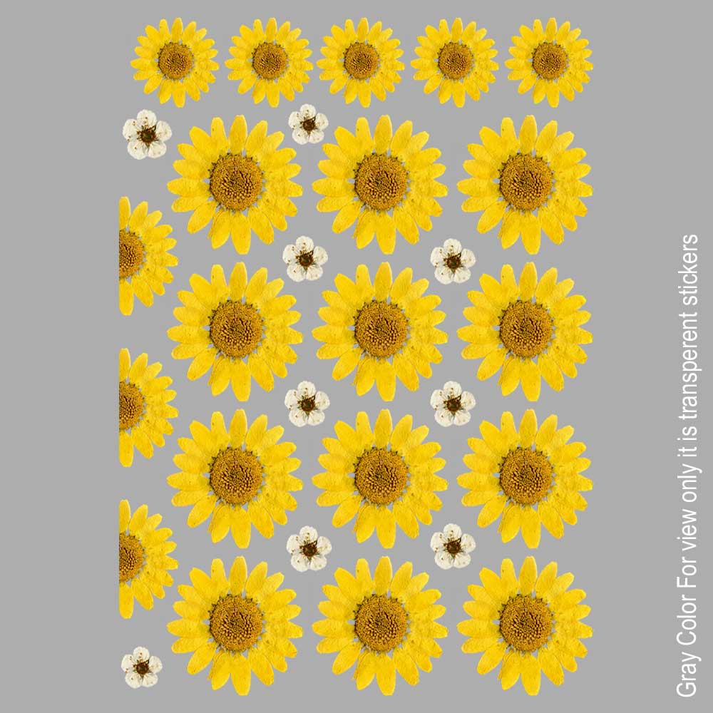 Yellow Daisy UVDTF Sticker A6 for Resin art