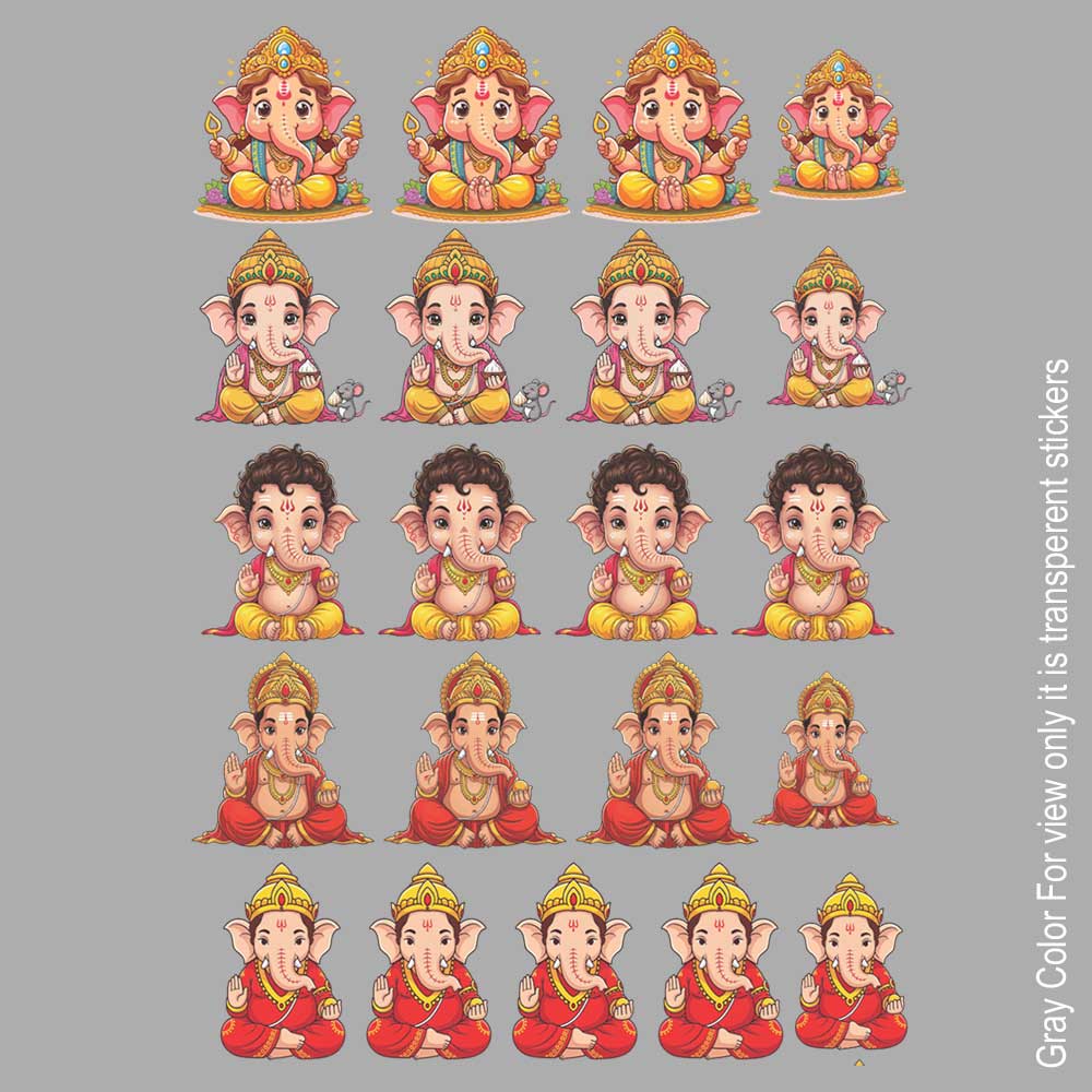 Ganesha UVDTF Sticker A6 for Resin art