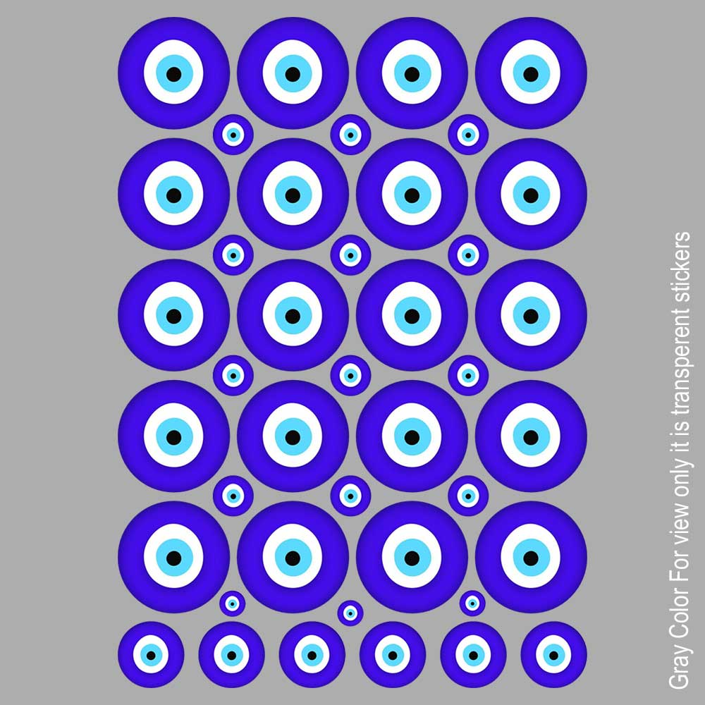 EvilEye Mix UVDTF Sticker A6 for Resin art