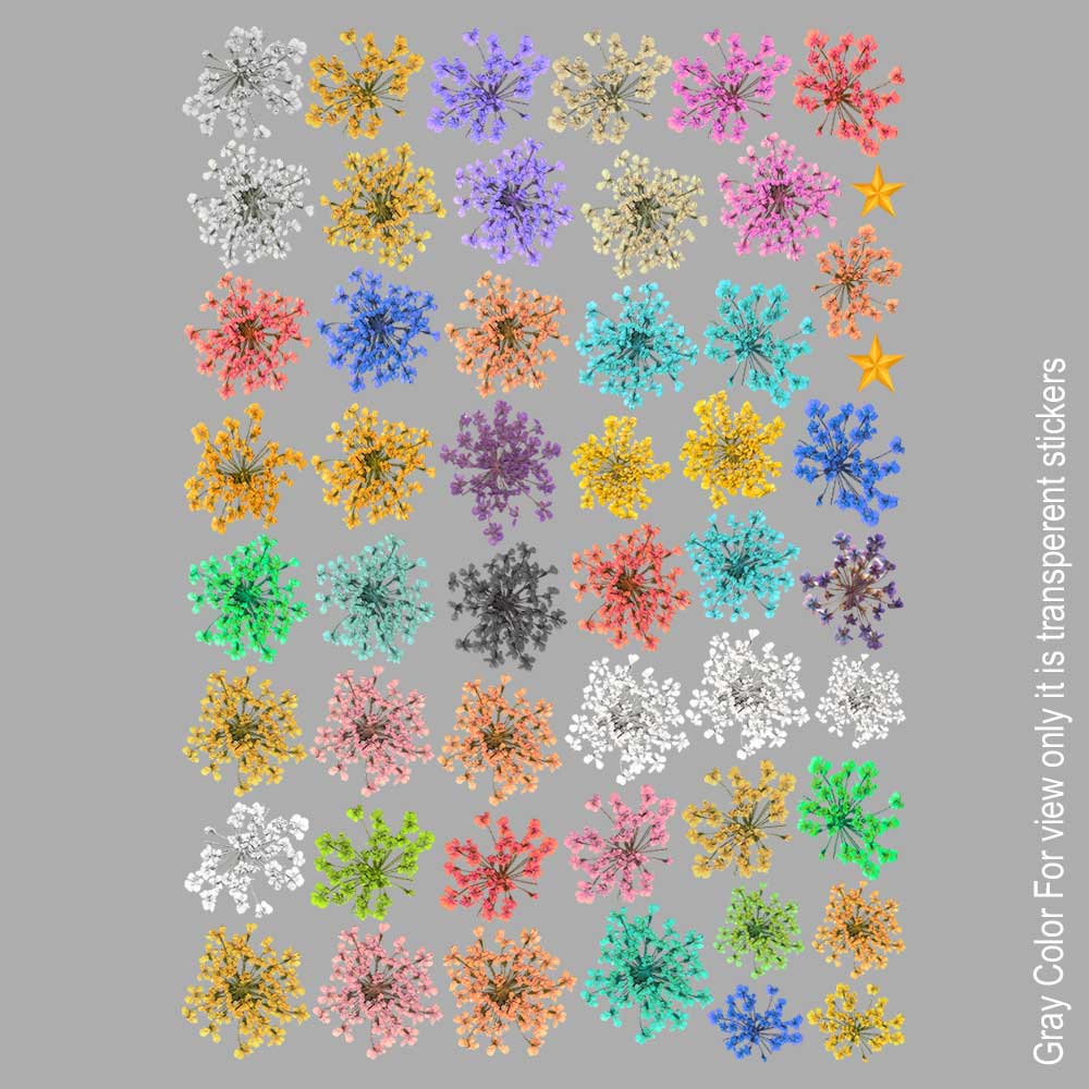 Flower UVDTF Sticker A6 for Resin art