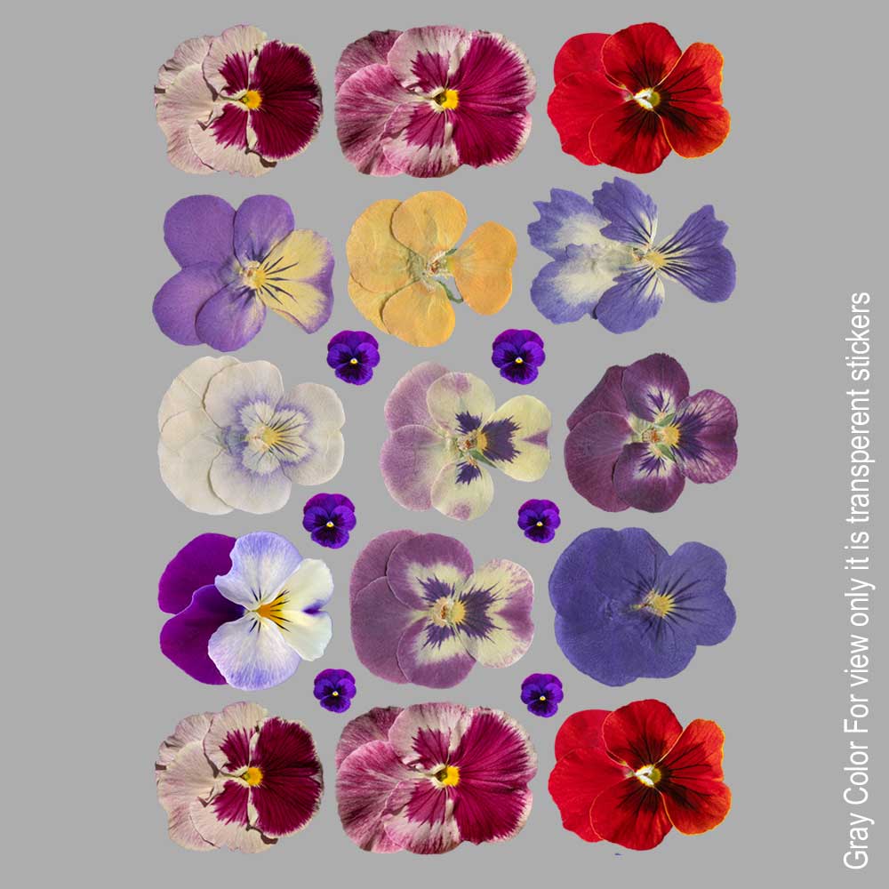 Big Flower UVDTF Sticker A6 for Resin art