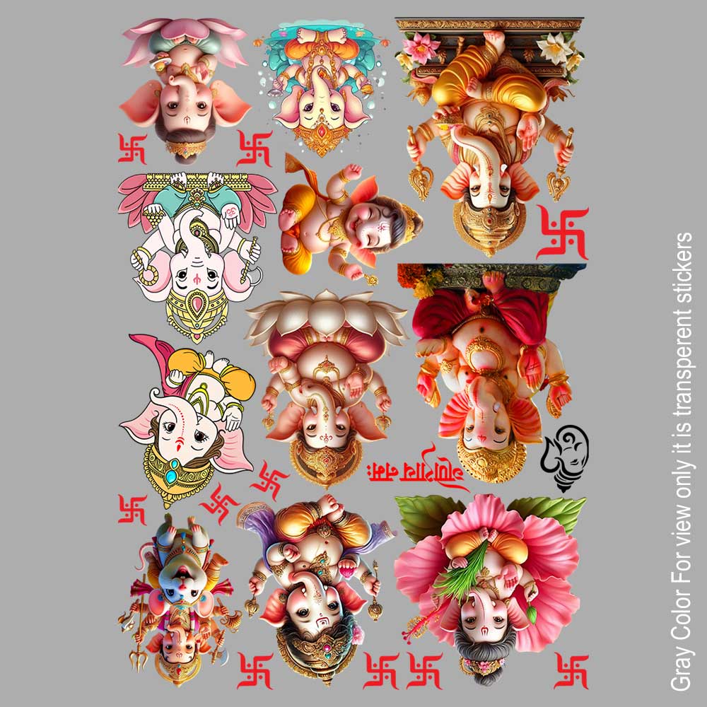 Ganesha UVDTF Sticker A6 for Resin art
