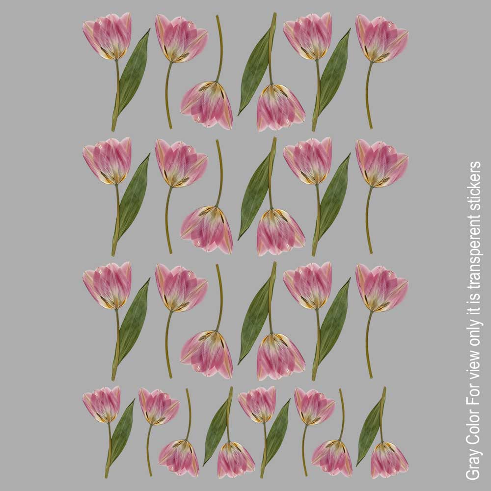 Flower UVDTF Sticker A6 for Resin art