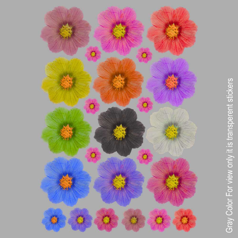 Big Flower UVDTF Sticker A6 for Resin art