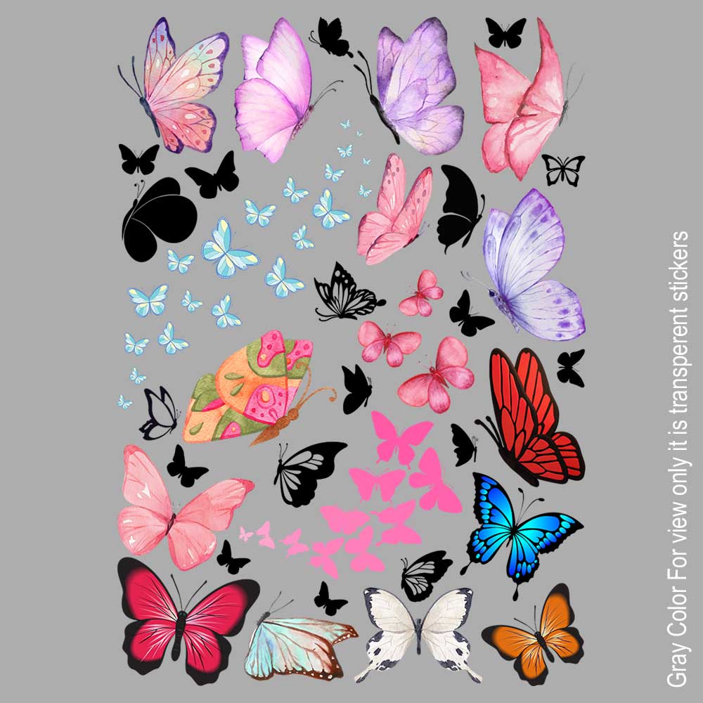 Flowers UVDTF Sticker A6 for Resin art