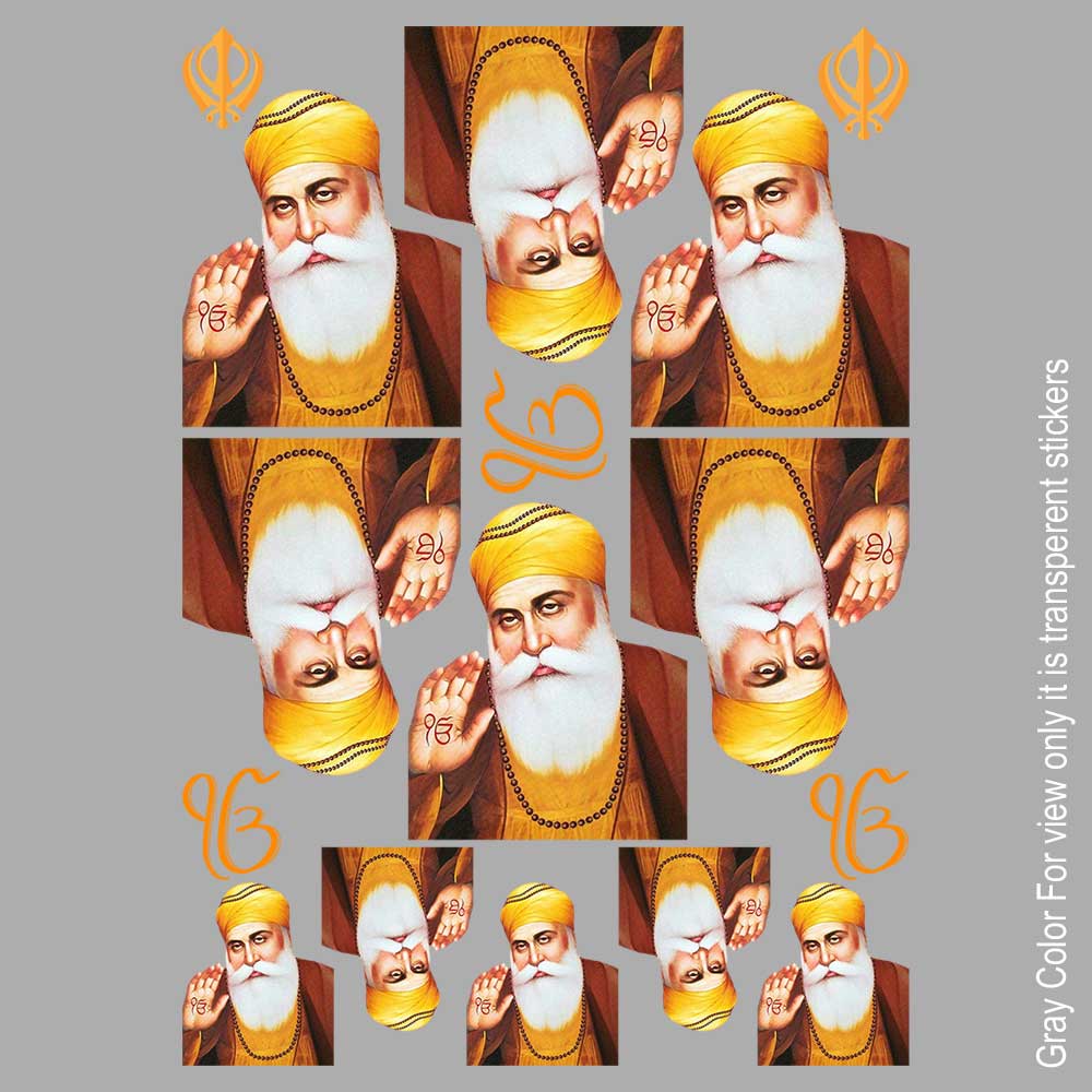 Vaheguru UVDTF Sticker A6 for Resin art