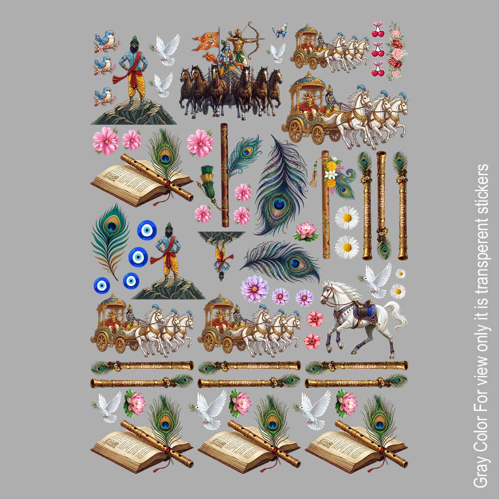 Shree Ram UVDTF Sticker A6 for Resin art